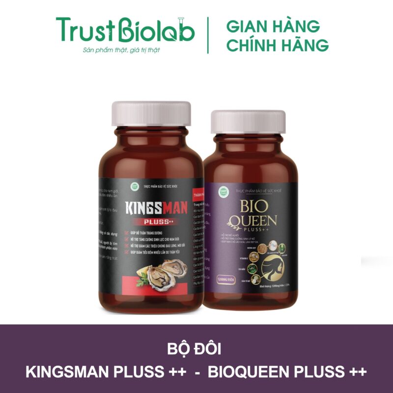 Bộ đôi hoàn hảo Kingsman Pluss- Bioqueen Pluss