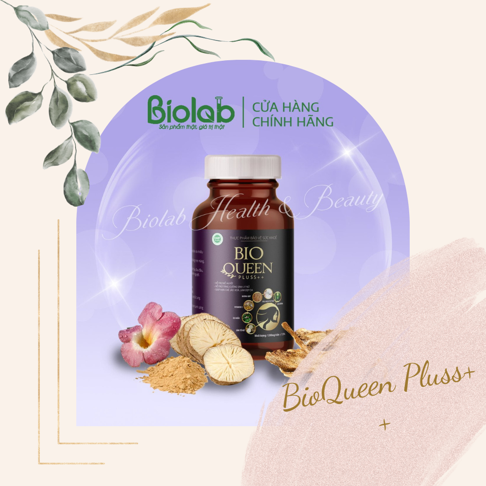 BioQueen Pluss++ cân bằng nội tiết, bổ huyết