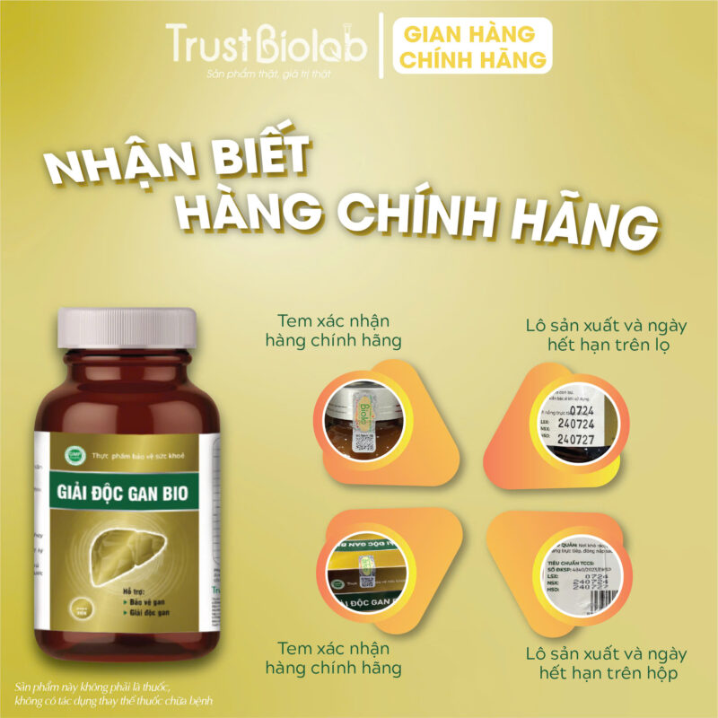 Thực phẩm bảo vệ sức khỏe Giải Độc Gan Bio Hỗ trợ giải độc gan, mát gan, giúp bảo vệ gan. Hỗ trợ tăng cường chức năng gan. Hỗ trợ giảm các triệu chứng mẩn ngứa, vàng da, men gan cao, chán ăn do chức năng gan kém.